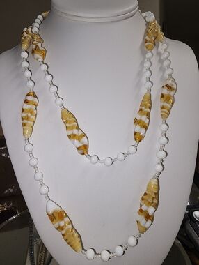Vintage Italian Lampwork Style Art Glass  Necklace